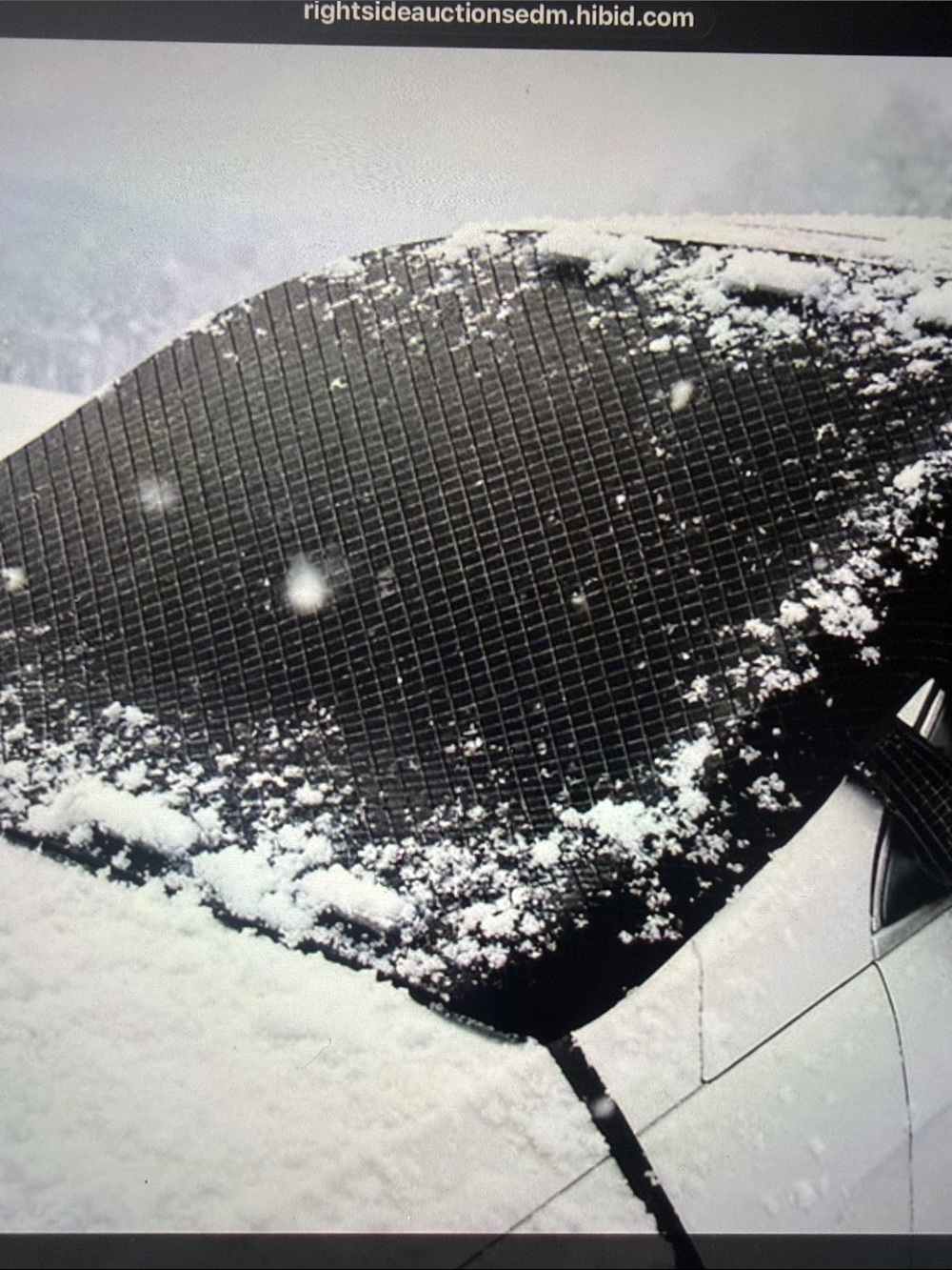 Car Windshield Snow Cover -  black
#1